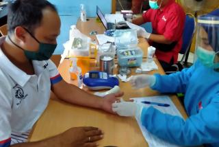 Kelurahan Karang Asam Ulu Gelar Donor Darah Sukarela